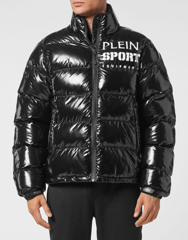 Leather PufferJacket  Philipp Plein Outlet