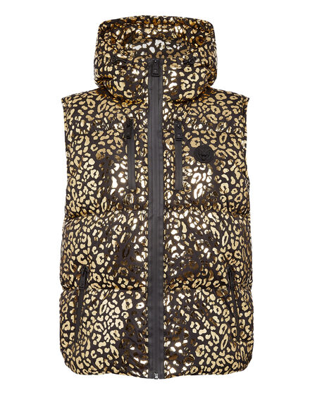 Nylon Windbreaker Leopard