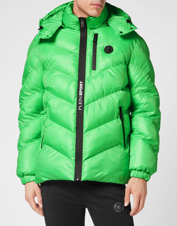 Nylon Puffer Jacket Tiger