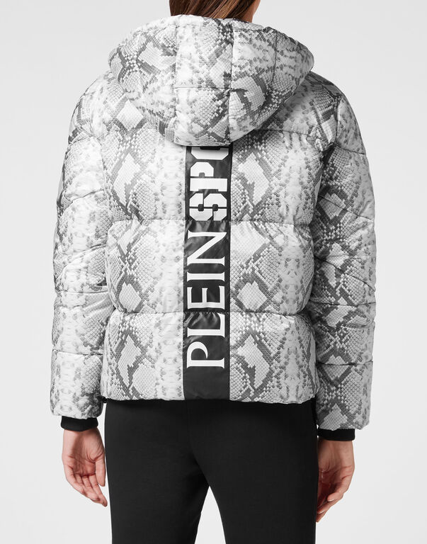 Nylon Puffer Jacket Pitone