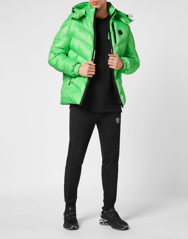 Nylon Puffer Jacket Tiger