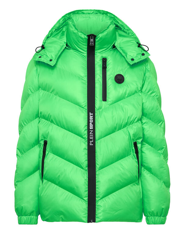 Nylon Puffer Jacket Tiger