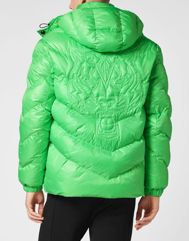 Nylon Puffer Jacket Tiger