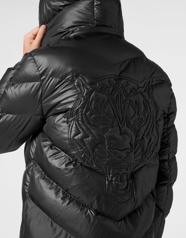 Nylon Puffer Jacket Tiger