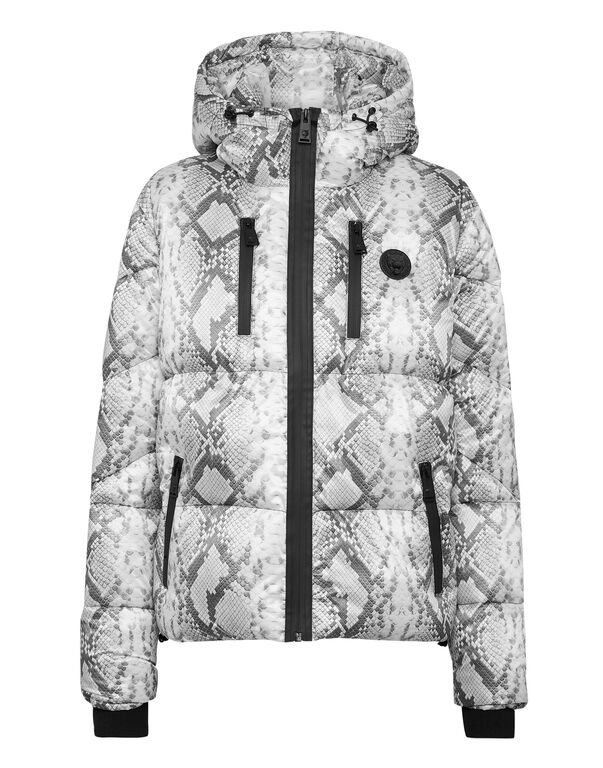 Nylon Puffer Jacket Pitone