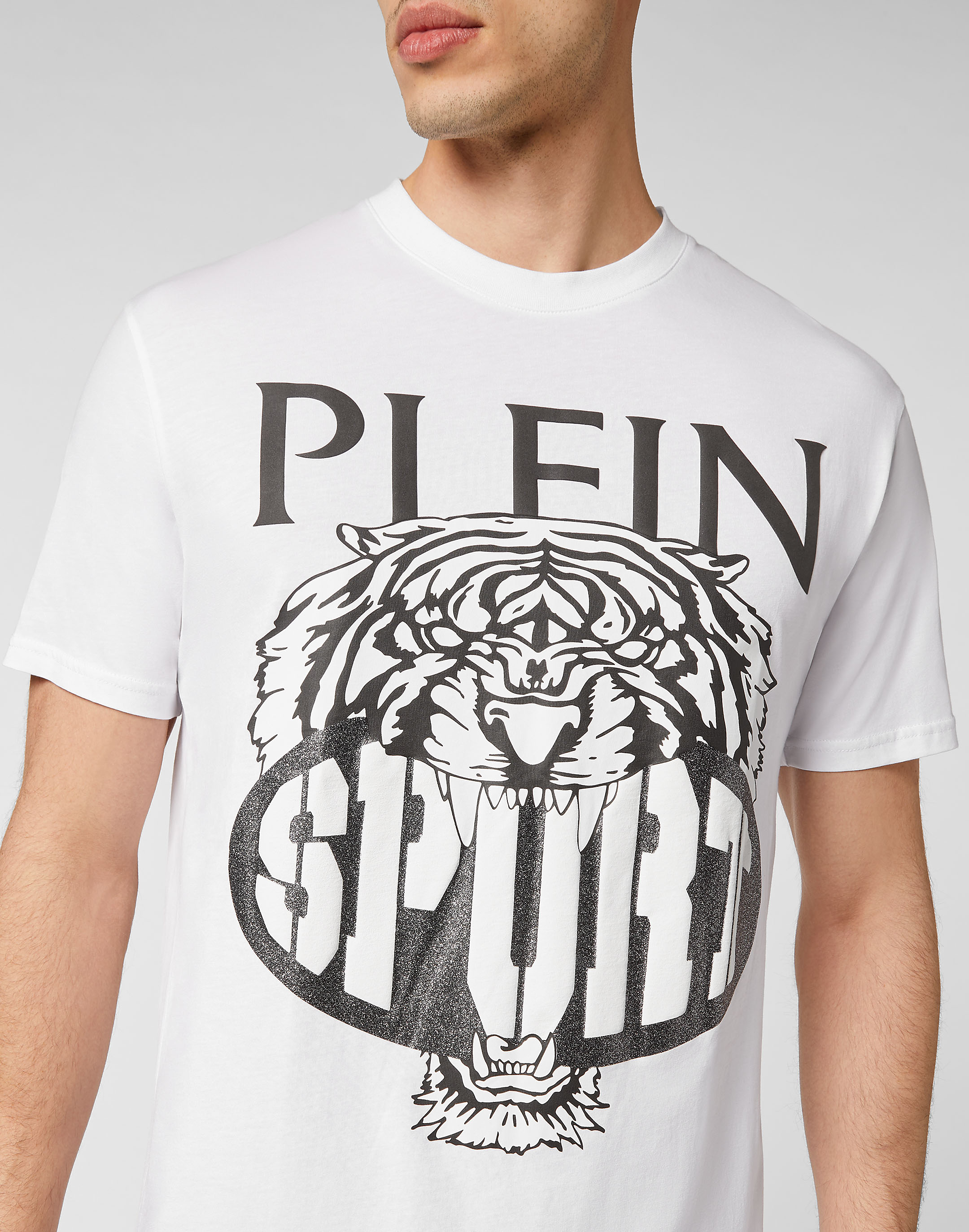 T-shirt Round Neck SS Tiger Philipp Plein Sport